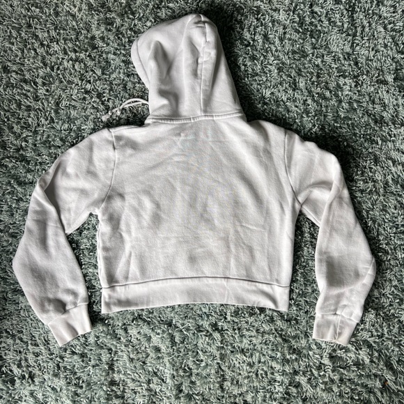 White Crystal Hoodie Brandy Melville - Picture 2 of 3